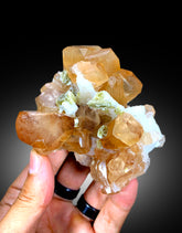 Amazing Topaz Crystal Cluster, Topaz Bunch, Raw Mineral, Topaz Specimen, Topaz from Skardu Pakistan - 312 gram